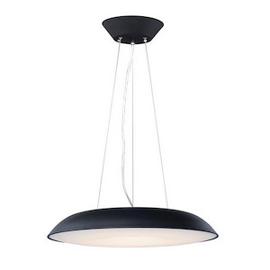 Dimple-43W 1 LED Pendant-23.5 Inches wide by 4.25 inches high