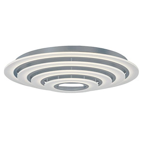 Saturn II-464W 4 LED Flush Mount-39.5 Inches wide by 7 inches high