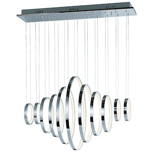 Hoops-715W 11 LED Pendant-20 Inches wide by 20 inches high - 513924