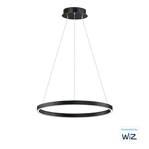 Groove-1 LED Pendant-23.5 Inches wide by 1.25 inches high - 1025122
