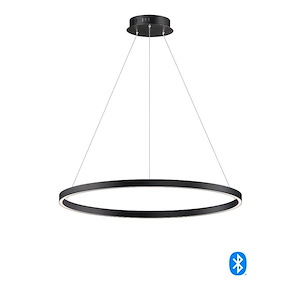 Groove-1 LED Pendant-31.5 Inches wide by 1.25 inches high - 1025123