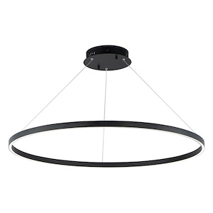 Groove-1 LED Pendant-39.5 Inches wide by 1.5 inches high - 1025124