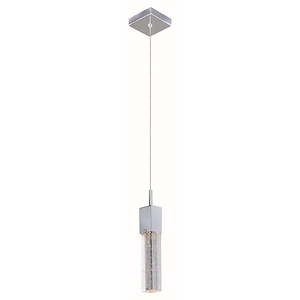 Fizz III-7.5W 1 LED Pendant in Mediterranean style-4.75 Inches wide by 12 inches high - 1026993