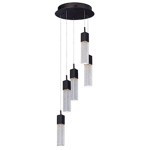 Fizz III-37.5W 5 LED Pendant in Mediterranean style-13.75 Inches wide by 12 inches high - 1026996