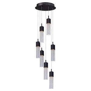 Fizz III-52.5W 7 LED Pendant in Mediterranean style-13.5 Inches wide by 12 inches high