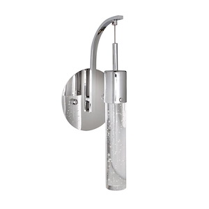 Fizz IV-7.5W 1 LED Wall sconce in Mediterranean style-6 Inches wide by 14 inches high