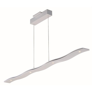 Roller-35W 1 LED Pendant-4.75 Inches wide by 1 inch high