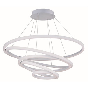 Cirque-975W 5 LED Pendant-39 Inches wide by 15 inches high