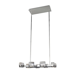 Volt-48W 16 LED Square Pendant-18 Inches wide by 3 inches high