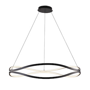 Curvo - 80W 1 LED Ring Pendant-6.75 Inches Tall and 38.75 Inches Wide - 1327167