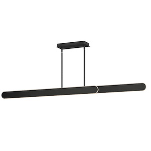 Belt - 40W 2 LED Linear Pendant-2.75 Inches Tall and 2.5 Inches Wide