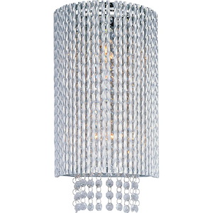 Spiral-2 Light Wall Sconce in Mediterranean style-7.5 Inches wide by 15 inches high