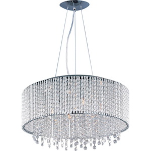 Spiral-10 Light Pendant in Mediterranean style-22.5 Inches wide by 10.75 inches high