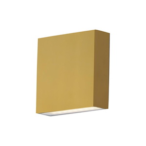 Brik - 8W 2 LED Outdoor Wall Mount-4.75 Inches Tall and 4.75 Inches Wide
