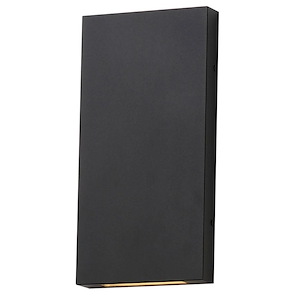 Brik - 16W 2 LED Outdoor Wall Mount-14 Inches Tall and 7 Inches Wide - 1311172