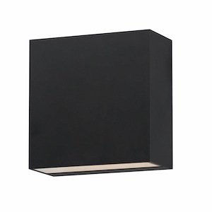 Cubed - 10W 1 LED Outdoor Wall Mount-5.5 Inches Tall and 5.5 Inches Wide