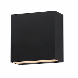 Cubed - 20W 2 LED Outdoor Wall Mount-5.5 Inches Tall and 5.5 Inches Wide