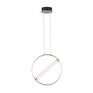 Flare-16.8W 1 LED Pendant-6.25 Inches wide by 17.75 inches high - 829260
