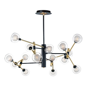 Parallel-64W 16 LED Pendant-49.25 Inches wide by 22 inches high