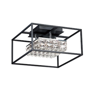 Zephyr-22W 1 LED Flush Mount-15.75 Inches wide by 10 inches high