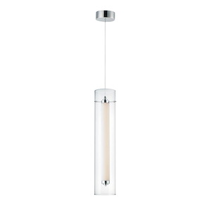 Centrum-24W 1 LED Medium Pendant-5 Inches wide by 5 inches high