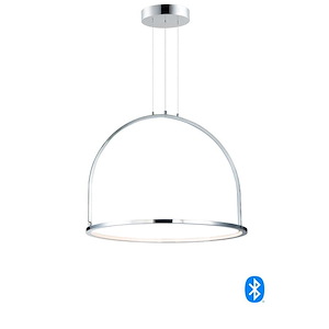 Halo-28W 1 LED Pendant-29.5 Inches wide by 23.5 inches high