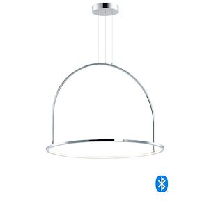 Halo-33W 1 LED Pendant-40 Inches wide by 31.5 inches high - 1218020