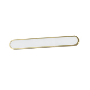 Latitude - 30W 1 LED CCT Selectable Bath Vanity-5 Inches Tall and 36 Inches Wide - 1284145