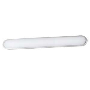 Latitude - 40W 1 LED CCT Selectable Bath Vanity-5 Inches Tall and 48 Inches Wide