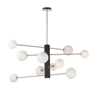 Cog-44W 11 LED Chandelier-45 Inches wide by 20 inches high
