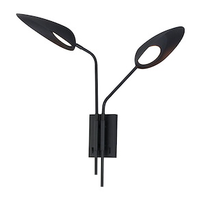 Marsh - 18W 2 LED Wall Sconce-28 Inches Tall and 33.25 Inches Wide - 1327179