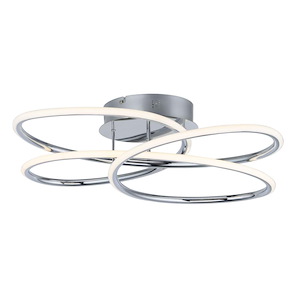 Coaster-40W 1 LED Flush Mount-20.25 Inches wide by 7.5 inches high