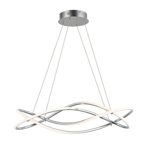 Coaster-48W 1 LED Pendant-10 Inches wide by 5.5 inches high - 700008