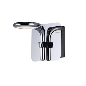 Cobra-5.5W 1 LED Wall Sconce-6.75 Inches wide by 5.25 inches high