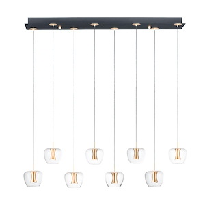 Newton-20W 8 LED Pendant-10.5 Inches wide by 5.75 inches high