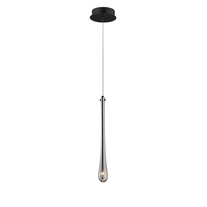Stillo - 1.5W 1 LED Mini Pendant-18 Inches Tall and 2 Inches Wide