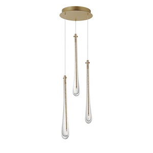 Stillo - 4.5W 3 LED Pendant-18 Inches Tall and 10 Inches Wide - 1266060