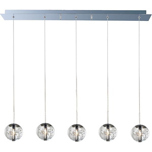 Orb-5 Light Pendant in European style-4 Inches wide by 4 inches high