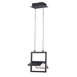 Glider-10W 1 LED Pendant-10.25 Inches wide by 10 inches high - 829269