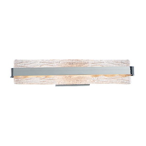 Ripple-20W 1 LED Bath Vanity-3.5 Inches wide by 24 inches high