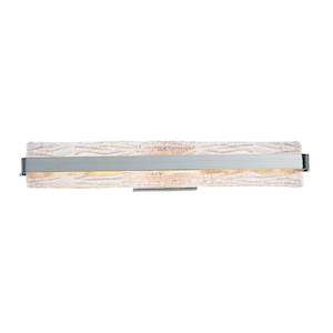 Ripple-24W 1 LED Bath Vanity-3.5 Inches wide by 30 inches high