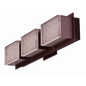 Pizzazz-21.6W 3 LED Bath Vanity-22.75 Inches wide by 4.25 inches high - 549528