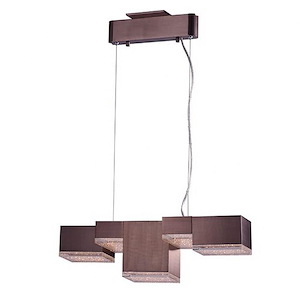 Pizzazz-36W 5 LED Pendant-8 Inches wide by 6.5 inches high