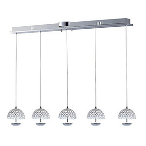 Parasol-20W 5 LED Pendant-6 Inches wide by 6.5 inches high