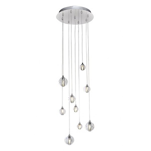Harmony-13.5W 9 LED Pendant in Modern style-12.75 Inches wide by 3.75 inches high - 435834