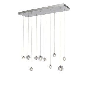 Harmony-15W 10 LED Pendant in Modern style-11 Inches wide by 3.75 inches high