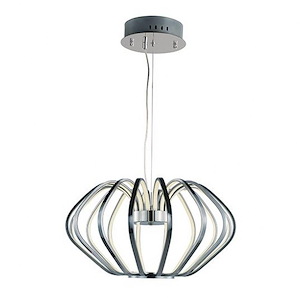 Argent-103.68W 18 LED Pendant-27.5 Inches wide by 15.5 inches high