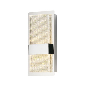 Sparkler-8W 2 LED Wall sconce-5.5 Inches wide by 11 inches high
