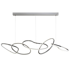 Unity - 50W 1 LED Linear Pendant-12 Inches Tall and 55 Inches Wide - 1266068