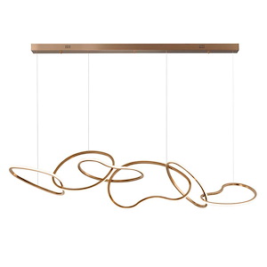 Unity - 64W 1 LED Linear Pendant-15.25 Inches Tall and 11.75 Inches Wide - 1327185